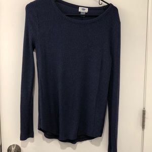 Navy sweater